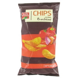 [544163P] CHIPS BARBECUE BF SACHET 135 G 
