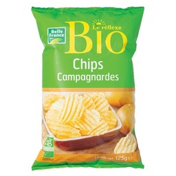 [544288P] CHIPS CAMPAGNARDE BIO BF SACHET 125 G
