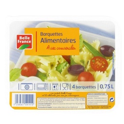 [749960P] PACK OF 4 FOOD BOXES 0L750 BF