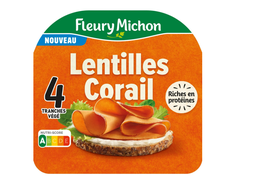 [914283] 4 tr. Lentilles corail