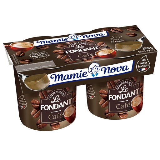 [676346] Mamie Nova Gourmand Fondant Café 2x150g